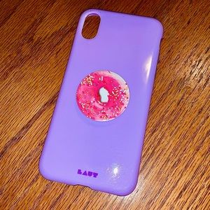 iPhone X/XS case with PopSocket
